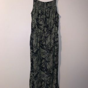 Green Floral JUMPER! Size L